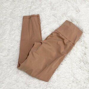 Aerie Women's Tan and Cream Leggings